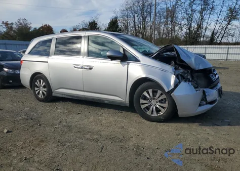 2014 Honda Odyssey Exl из США, поврежденный, VIN 5FNRL5H6XEB041359